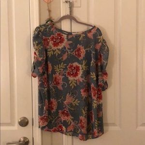 LOFT women’s floral blouse, size 20